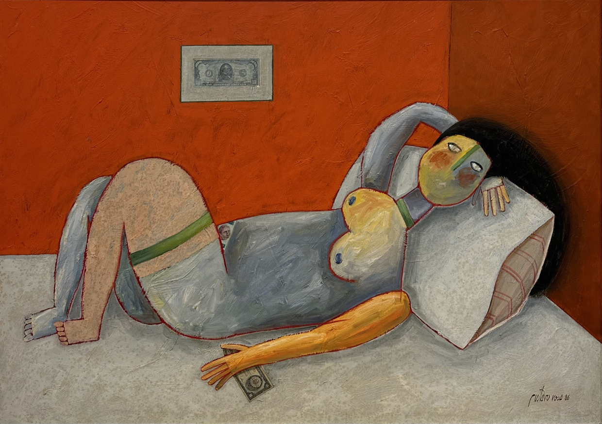 Rosa Gustavo Moca com dollar