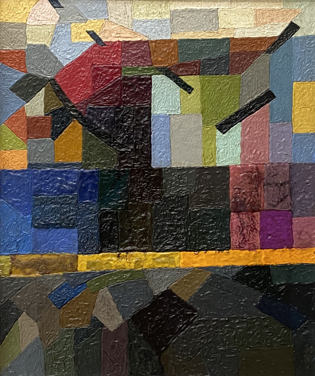 Otto Freundlich. A Tree. 1927. Lenbachhaus. Munich