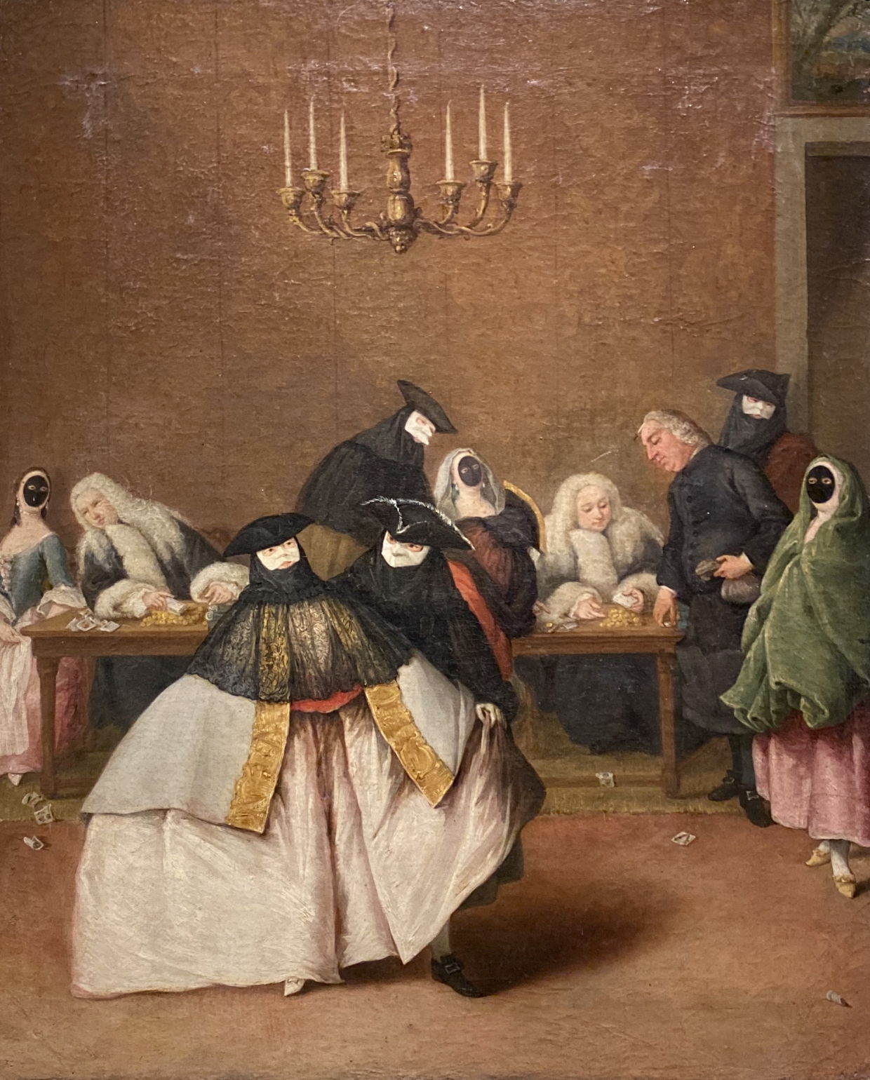 Poetry Longhi ( Pietro Falca ) The Foyer. 1757-1760. Accademia Carrara. Bergamo