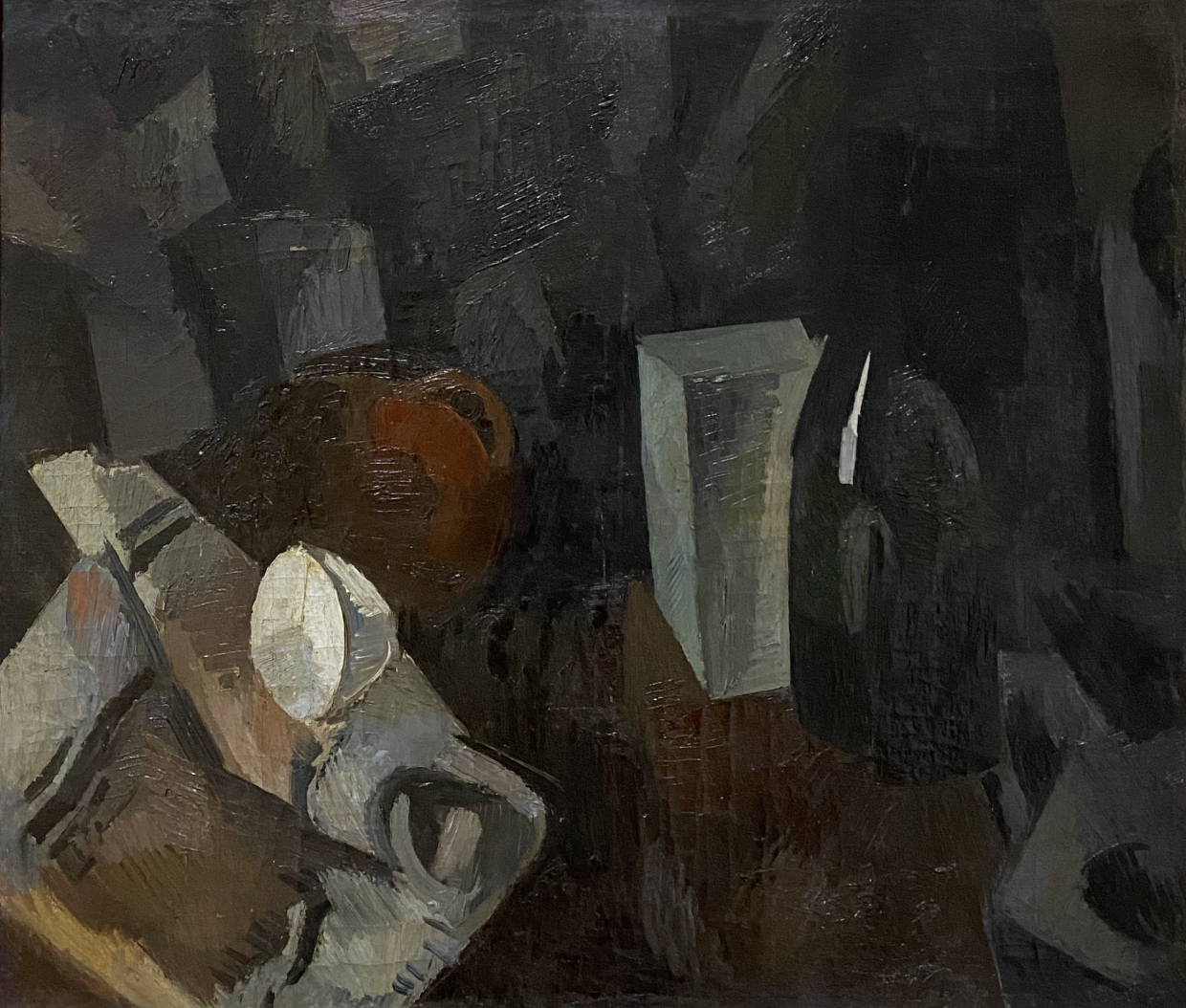 Robert Falk. “Black still life”, 1920. National art gallery of Armenia. Yerevan