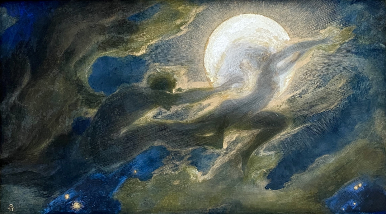 Richard Riemerschmid. Cloud ghosts 1 . 1897. Lenbachhaus. Munich