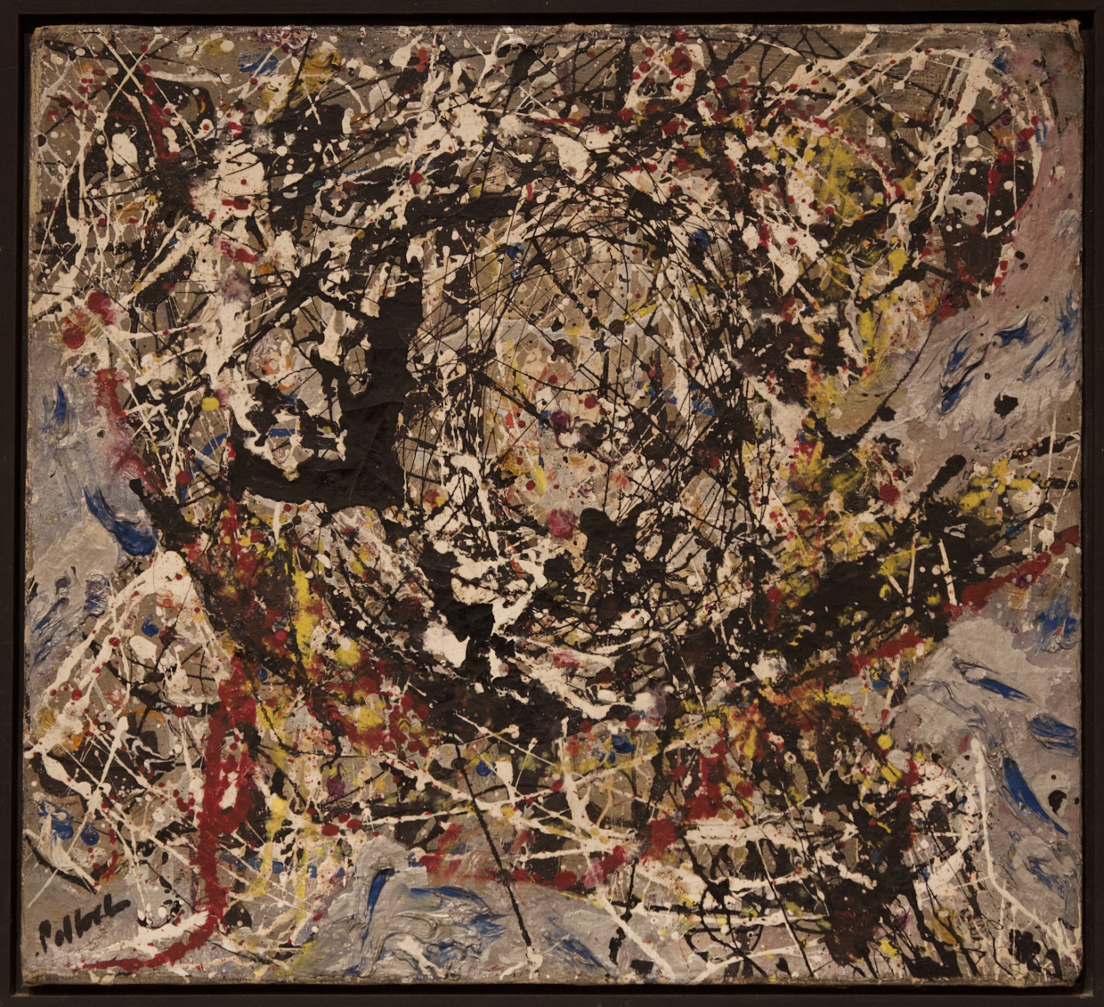 Jackson Pollock 1912-1956. Prism, 1947. Oil on canvas.  Tel Aviv Museum of Art.