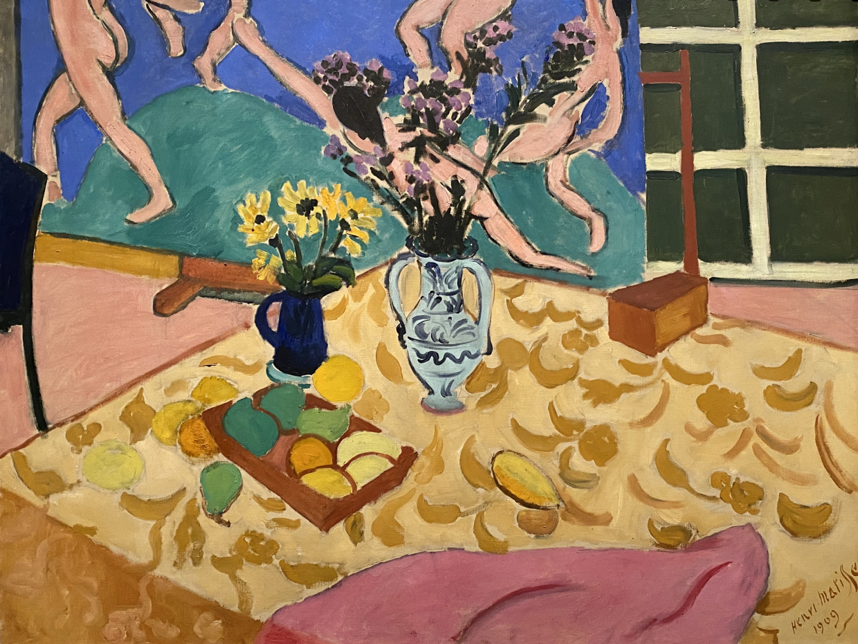 Henri Matisse. Fruit, Flowers and Panel Dance. 1909. Hermitage SPb
