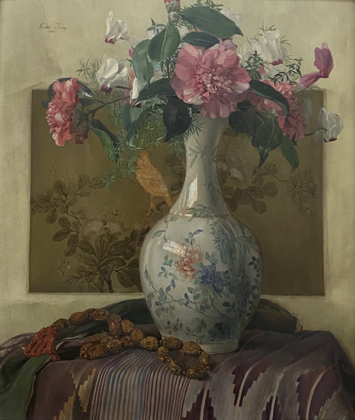 Frieda Kniep. Flowers. National art gallery of Armenia. Yerevan. Photo:  Dan