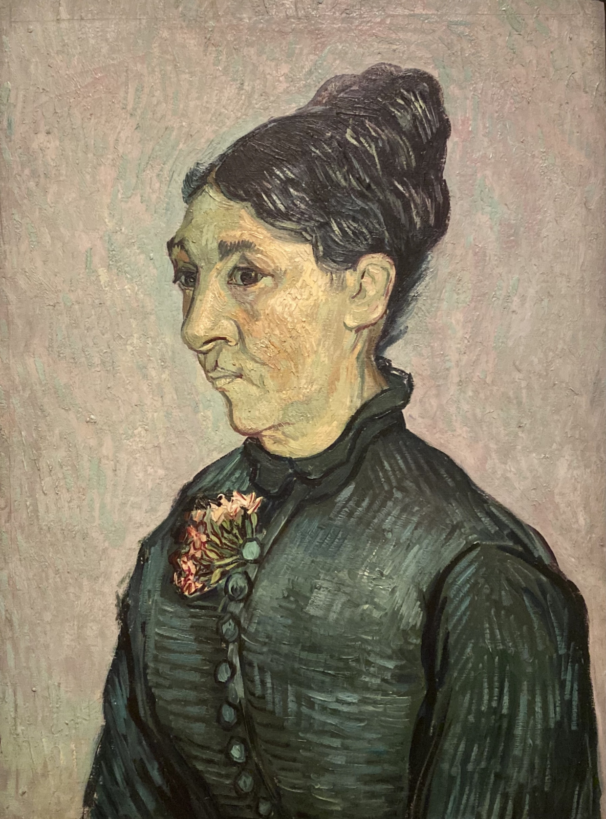 Vincent Van Gogh 1853-1890 Portrait of Madam Trabuc September 1889