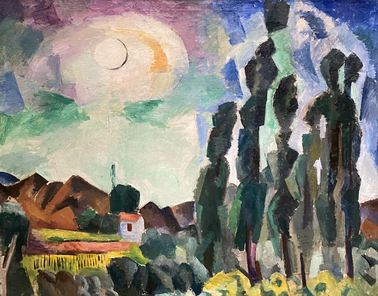 Robert Falk. Sun. Crimea. Kozy. 1916. STG. Moscow.