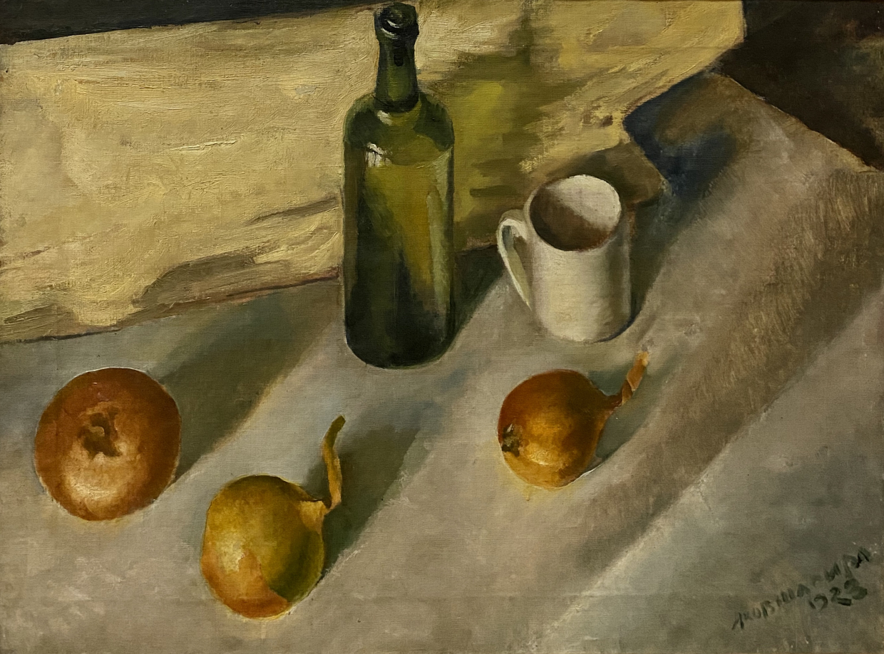 Yakov Shapiro. Still life. 1923. National art gallery of Armenia. Yerevan