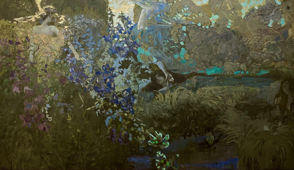 Mikhail Vrubel. Morning. 1897. Russian Museum St. Petersburg