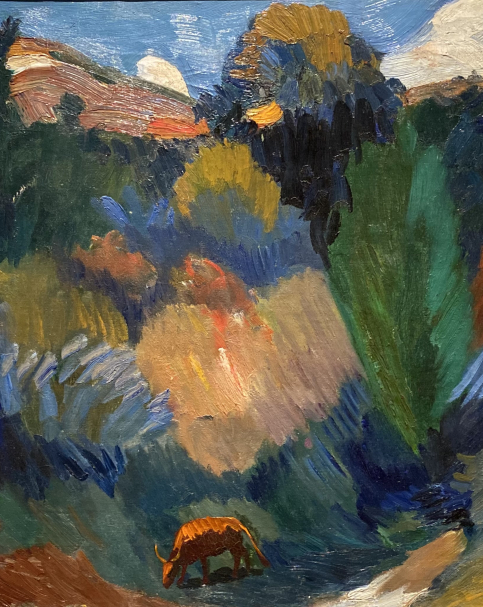 Martiros Sarian 1880-1972. Green Ravine, 1911. Oil on canvas