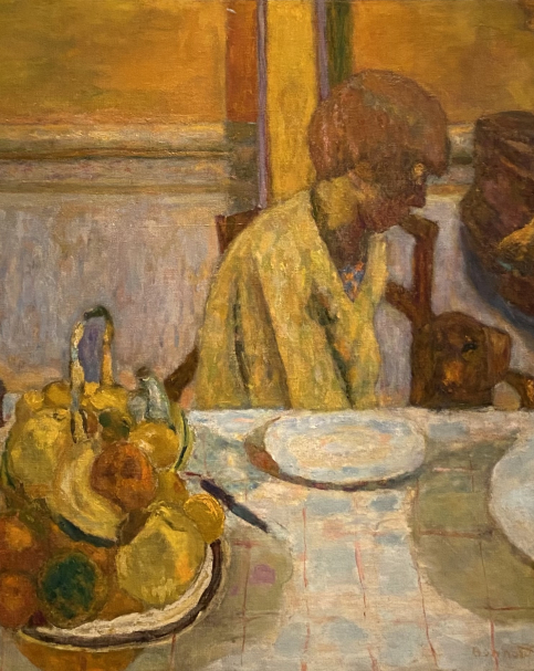 Pierre Bonnard 1867-1947. The Dining room. 1923. Oil on canvas.  The Israel Museum Jerusalem Photo Dan Daniel