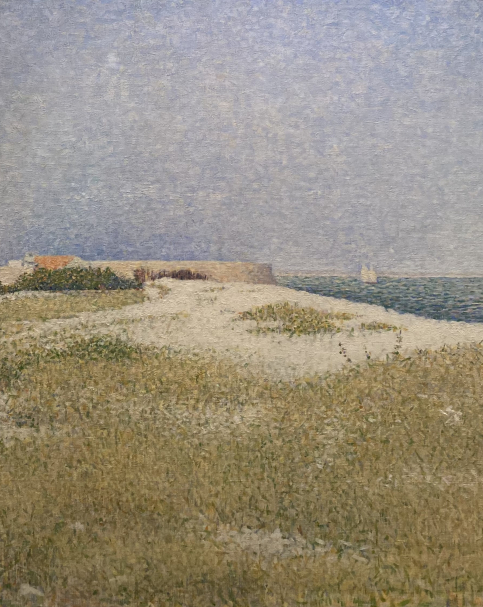 Georges-Pierre Seurat 1859-1891 View of Fort Samson Grandcamp 1885