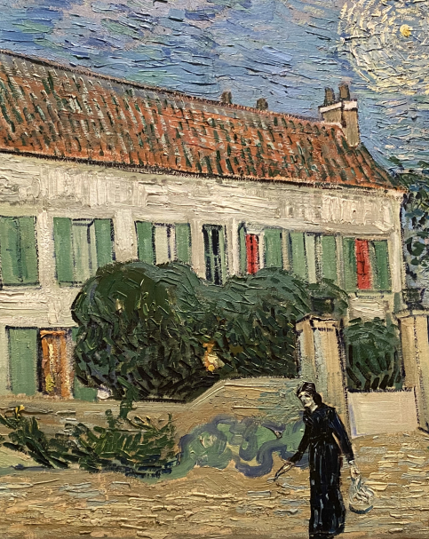 Vincent Van Gogh The White House at Night  June 1890