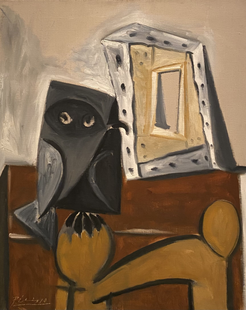 Pablo Picasso 1881-1973. The Owl, 1947. Oil on canvas. The Israel museum Jerusalem. Photo Dan Daniel