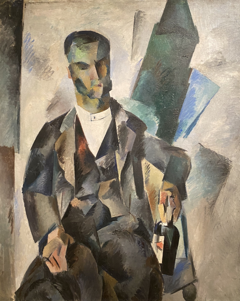 Robert Falk. Portrait of unknown man. 1918. State Russian museum SPb.