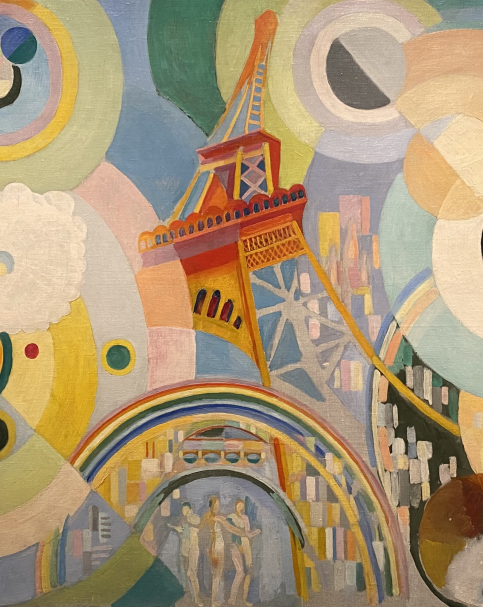 Robert Delaunay, 1885-1941. Air, Iron and Water, 1937. Oil on canvas. The Israel Museum Jerusalem. Photo Dan Daniel