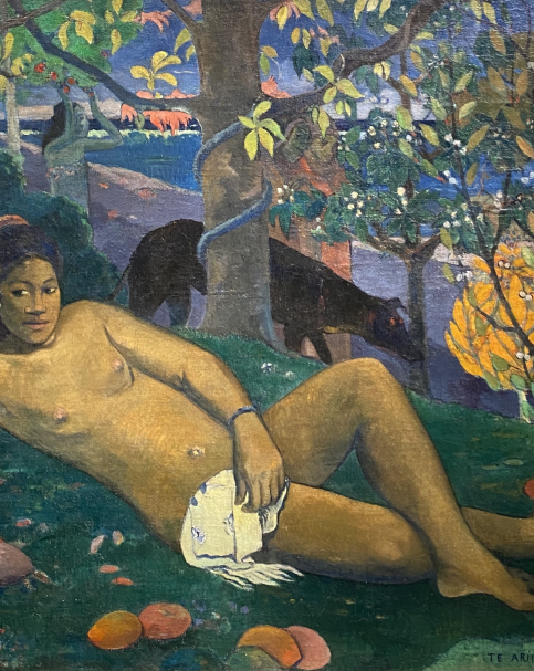 Paul Gauguin. The King’s wife, 1896. Pushkin State Museum of Fine Arts. Moscow. Photo Dan