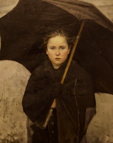 Bashkirtseva Maria. Rain umbrella . 1883. Russian Museum in Saint Petersburg