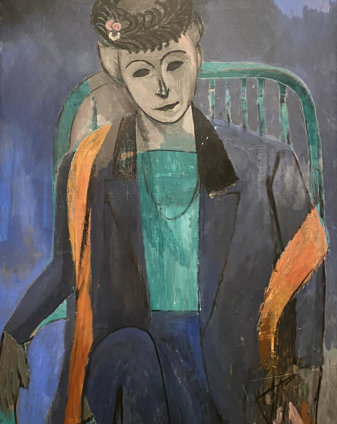 Henri Matisse. Portrait of the Artist’s wife. 1913. Hermitage SPb