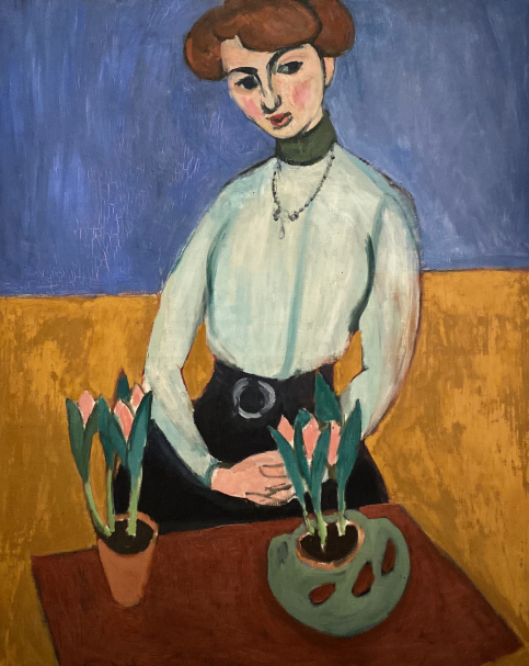 Henri Matisse. Girl with Tulips. 1910. Hermitage SPb. Photo Dan