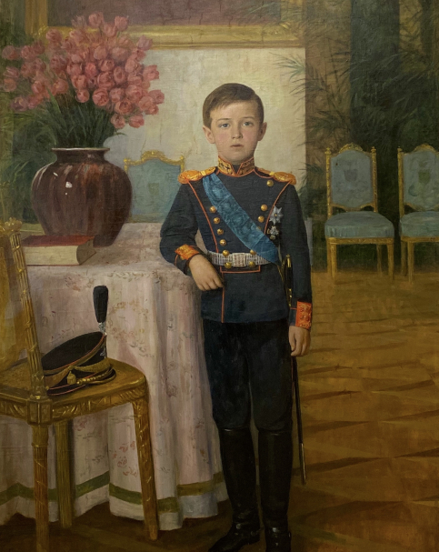 Egornov Sergey Semyonovich. Portrait of the heir Alexei Nikolaevich. 1911. Russian Museum