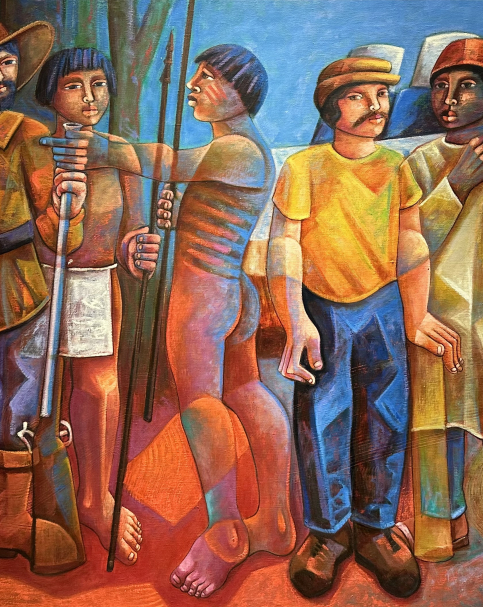 Adelio Sarra 1950 Brazil The immigrants protest 1987