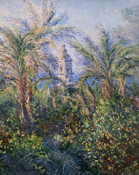 Claude Monet.  Garden in Bordighera, impression of Morning. 1884. Hermitage SPb