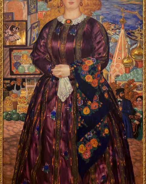 Boris Kustodiev. Merchant’s wife. 1915. Russian museum SPb