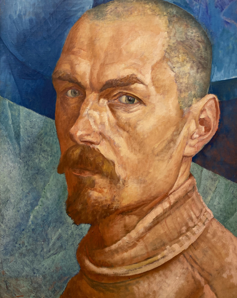 Kuzma Petrov-Vodkin. Self-Portrait . 1918. Russian museum SPb.