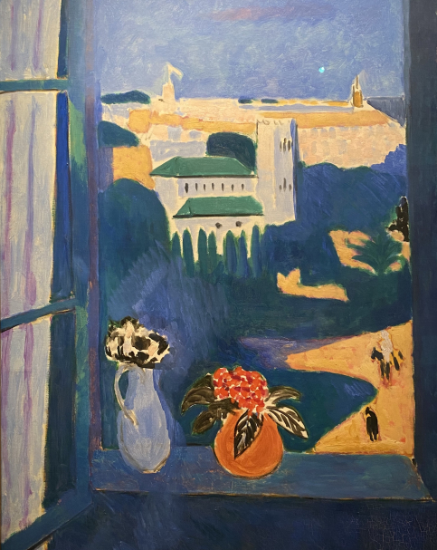 Henri Matisse. Window in Tangier, 1913.  Pushkin State Museum of Fine Arts. Moscow Photo Dan