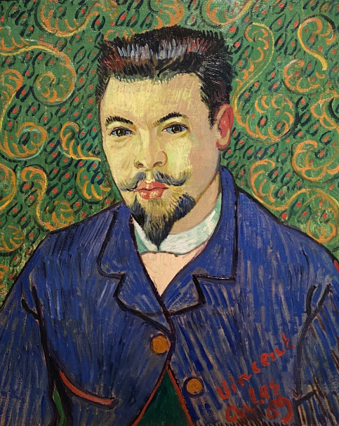 Vincent Van Gogh. Portrait of doctor Rey. 1889. Pushkin State Museum of Fine Arts. Moscow.