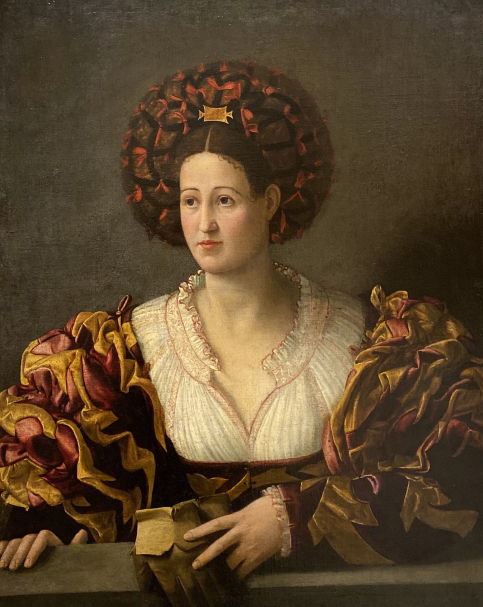 Cavazzola (Paolo Morando). Portrait of a Lady. 1520 circa. Accademia Carrara. Bergamo