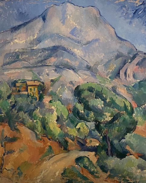 Paul Cézanne. Mount Saint-Victoire, 1896-1898. Hermitage SPb