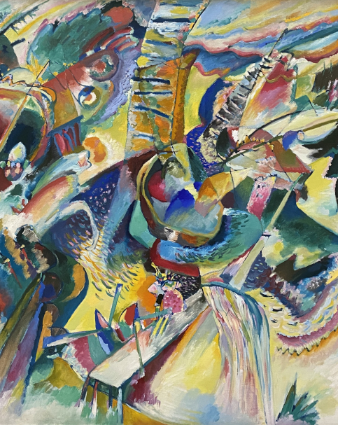 Wassily Kandinsky. Improvisation. Gorge, 1914. Lenbachhaus, Munich