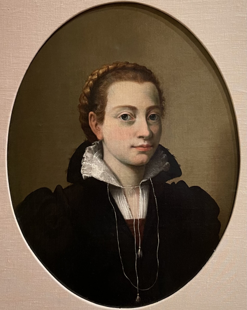 Sofonisba Anguissola 1531/1532-1625. Self-portrait. 1558 circa.  Museo Poldi Pezzoli. Milan. Photo: Dan Daniel