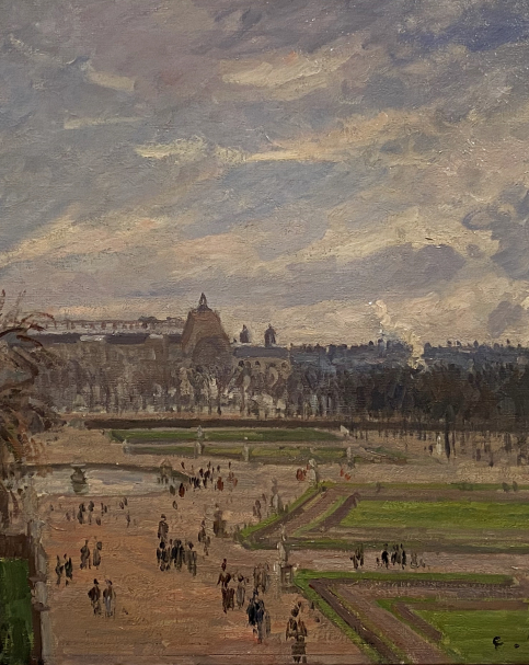 Camille Pissarro. The Tuileries Garden, 1900. Hermitage. Photo Dan Daniel