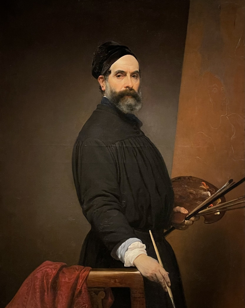 Francesco Hayez 1791-1882 Self-Portrait at the age of fifty-seven 1848