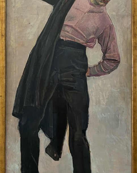 Ferdinand Holder. Jena Student. 1908. Pinakothek der moderne. Munich