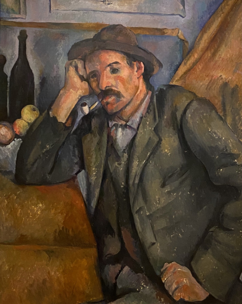 Paul Cézanne. Smoker, 1890-1892. Hermitage SPb