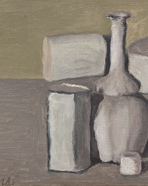 Giorgio Morandi 1890-1964. Still Life,1959. Oil on canvas. GAMeC. Bergamo. Photo: Dan