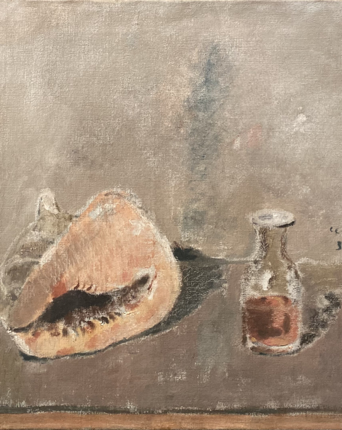 Filippo de Pisis 1896-1956. Still Life with Shell, 1930.  Oil on canvas. GAMeC. Bergamo. Photo Dan Daniel