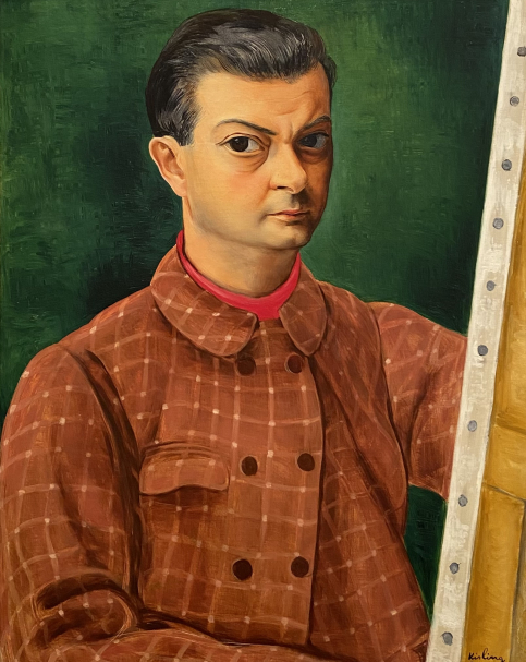 Moise Kisling 1891-1953. Self-Portrait, 1937. Oil on canvas.  Private Collection.  Photo Dan Daniel