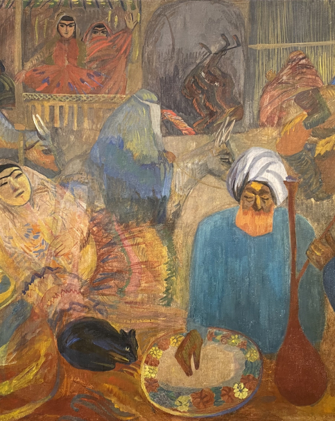 Martiros Sarian. Persia. 1913. Tempera on canvas.  M.Sarian House Museum. Yerevan.