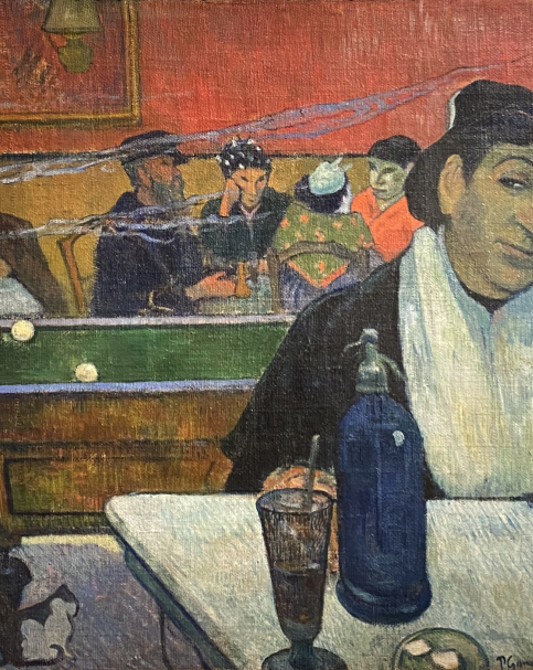 Paul Gauguin. Cafe at Arles, 1888. Pushkin State Museum of Fine Arts. Moscow. Photo Dan