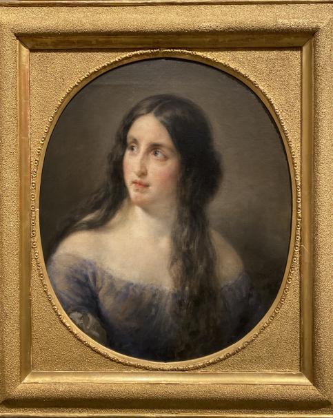 Picco (Giovanni Carnovali). Portrait of Elena Marenzi. 1866. Accademia Carrara. Bergamo