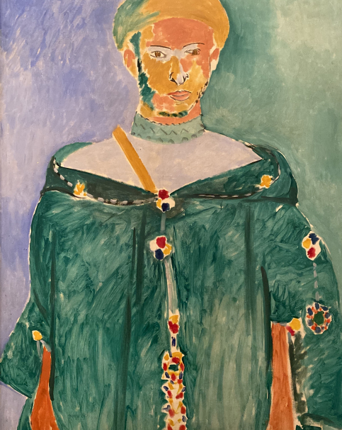 Henri Matisse. Standing Moroccan in Green (Standing Riffian). 1913. Hermitage SPb.