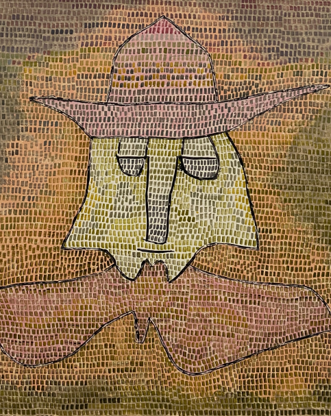 Paul Klee.  Pastor Kohl, 1932. Pinakothek der moderne. Munich.  Photo Dan Daniel