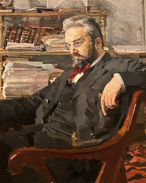 Mikhail Vrubel (1856-1910). Portrait of K.D.Artsybushev. 1896-1897. Oil on canvas. State Tretyakov gallery. Photo: Dan