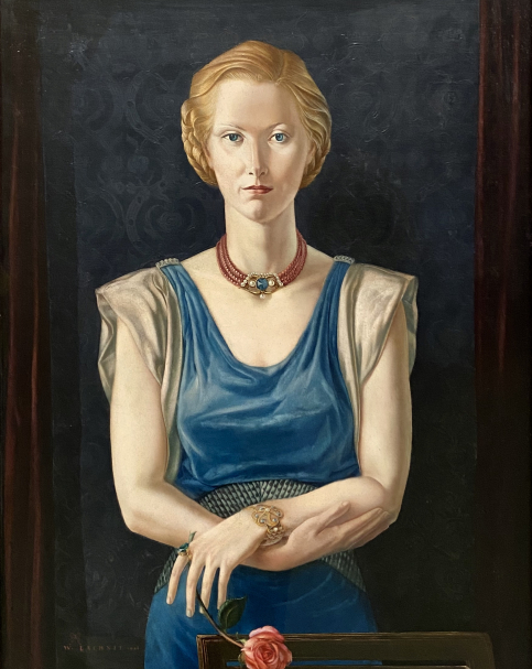 Wilhelm Lachnit. Girl with jewellery.1936. Pinakothek der moderne. Munich