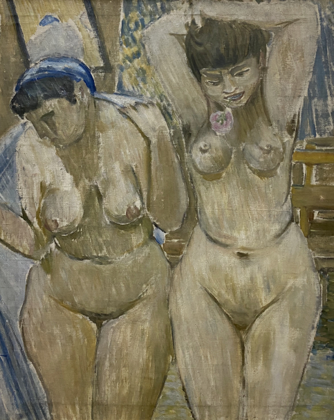 Mikhail Larionov. Bathers, 1904. National art gallery of Armenia