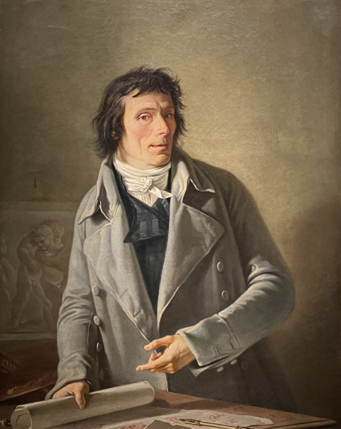 Domenico Aspari 1745-1831. Self-Portrait, 1805.Oil on canvas.  Pinacoteca di Brera. Milan. Photo: Dan